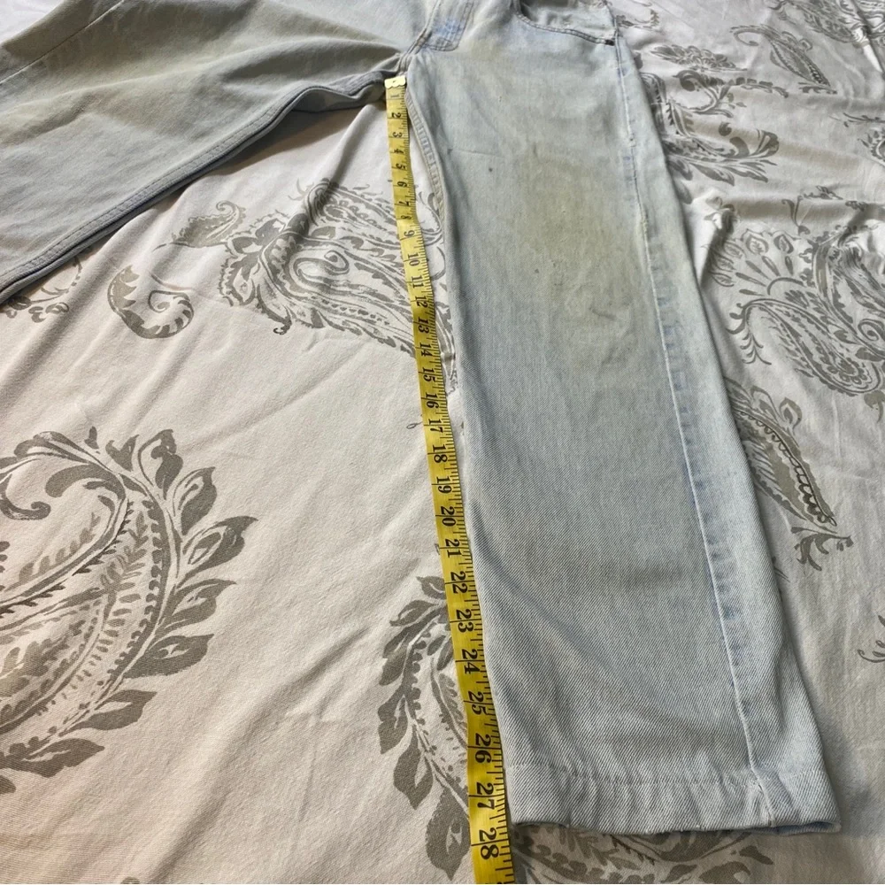 Vintage Levis Blank Tab 505 32X32 Measured (31X29)Distressed‎ grunge Jeans USA